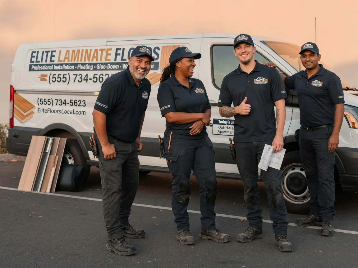 Laminate flooring installation company in Moro, AR